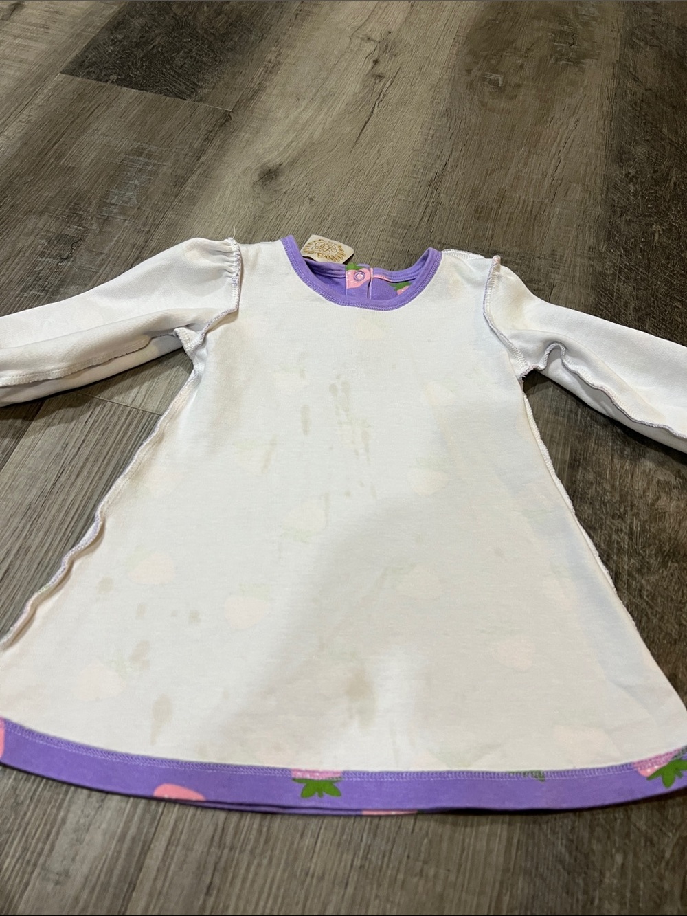 The Beaufort Bonnet Company Sadie Sweatshirt dress size 18-24M - Picture 8 of 9